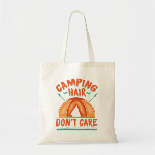 Camping Hair bryr sig inte om Äventyr Tygkasse