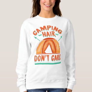 Camping Hair Gag Mamma T Shirt