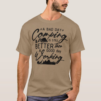 camping he is the best retro t shirt