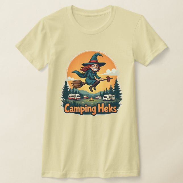 "Camping Heks" T Shirt (Laydown)
