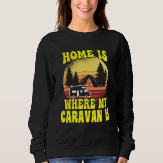 Camping Hemma Är Där Min Husbil Är Camper T Shirt