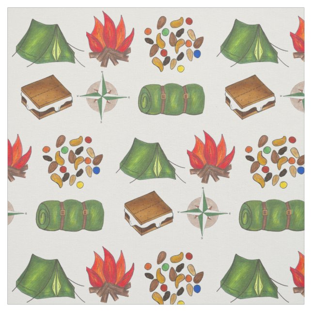 Camping Hiking Climate Summer Camp Tält Compass Tyg (Provkarta)