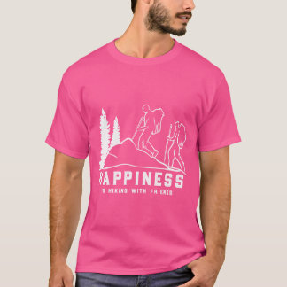 Camping hiking lägereld familj t shirt