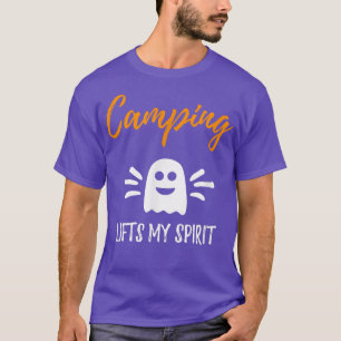 Camping Hiss My Spirit Funny Campers Halloween G T Shirt