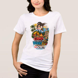 Camping Holiday Grafisk T-Shirt