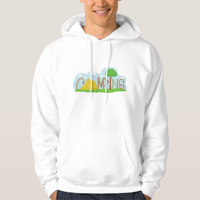 Camping Hoodie (Framsida)