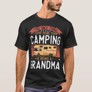 Camping Husbil rolig T Shirt