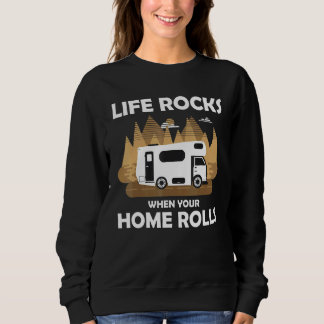 Camping Husvagn Motorhome - Livet Är Kul När Din H T Shirt