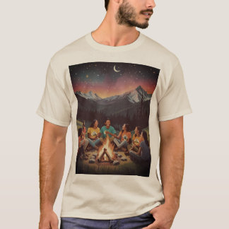 camping i bergsområden t shirt