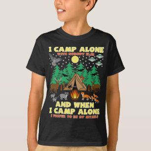 CAMPING-I CAMP-ENSAM, roligt med skribenter T Shirt