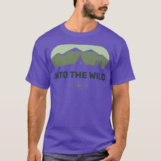 Camping i det vilda t shirt