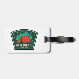 Camping i Huron-Manistee National Forest Bagagebricka