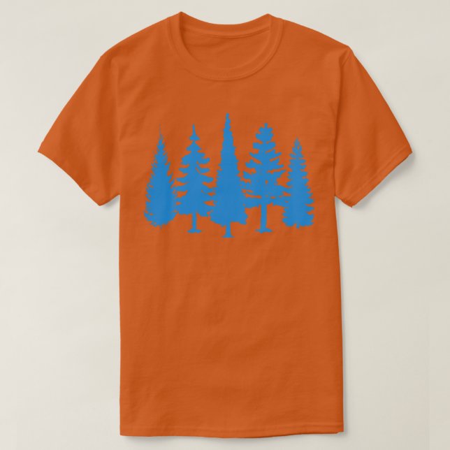 Camping in the Forest T Shirt (Design framsida)