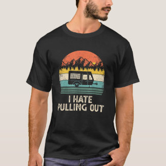Camping jätte tråkigt att plocka ut gammal camping t shirt