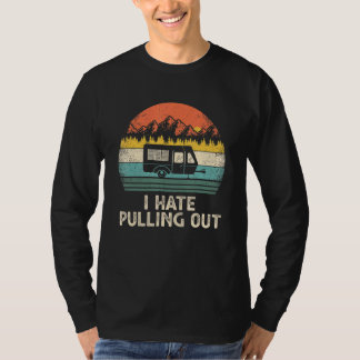 Camping jätte tråkigt att plocka ut gammal camping t shirt