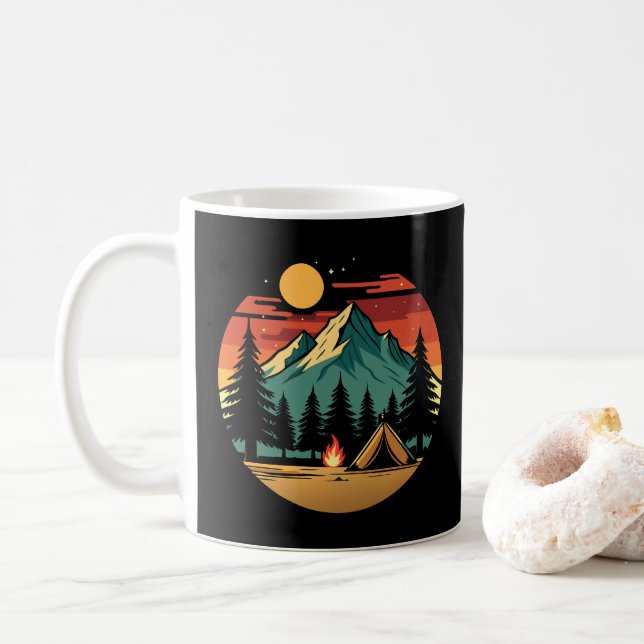 Camping Kaffemugg (Med munk)