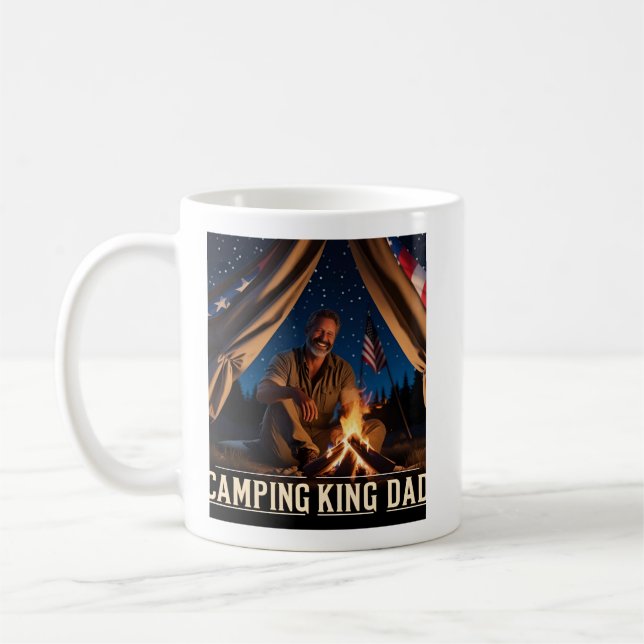 Camping Kung Pappa Mugg (Vänster)