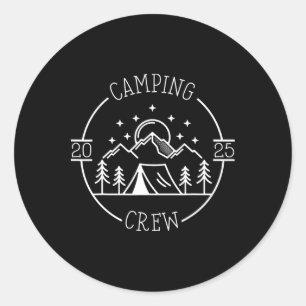 Camping Kusin Crew 2025 Familjeåterträff Camping R Runt Klistermärke