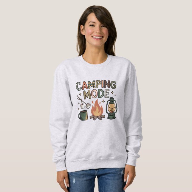 Camping-läge  t shirt (Hel framsida)