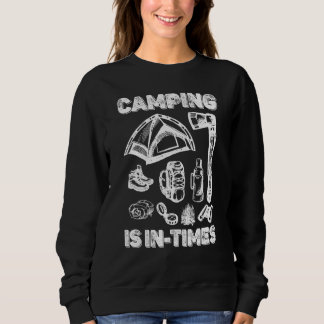 Camping Lägerplats Är I Tider Äventyr Liv 770 Husb T Shirt