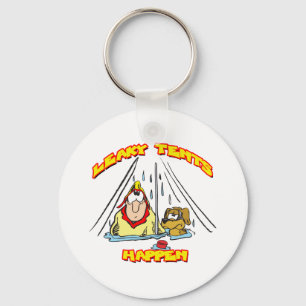 Camping-LeakyTents Nyckelring