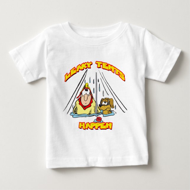 Camping-LeakyTents T-shirt (Framsida)