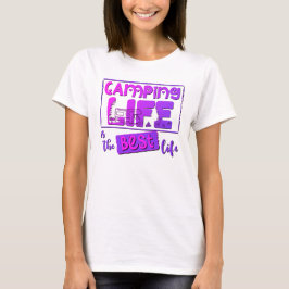 Camping Leben ist das beste Leben T Shirt