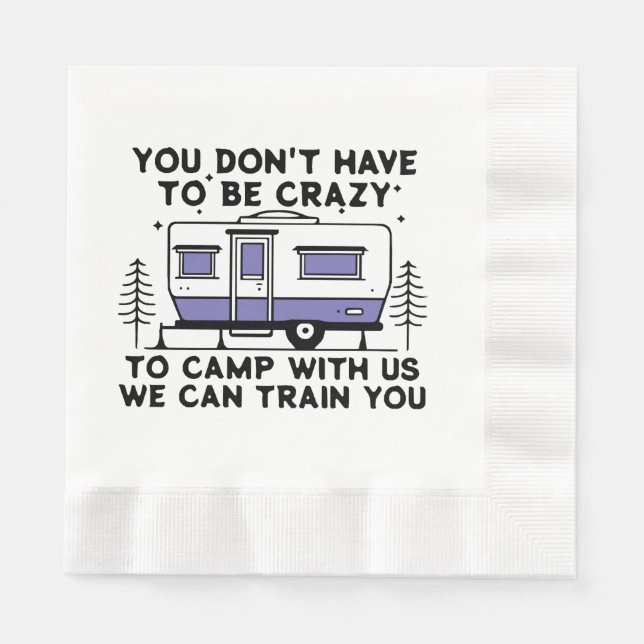 Camping Legend sedan evigt Pappersservett (Framsidan)