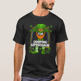 Camping Leprechaun Family Matching St patricks day T Shirt