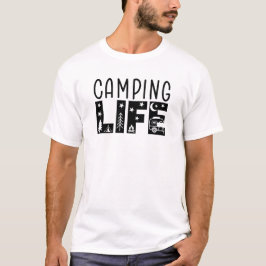 Camping Life Adventure Under Stars T Shirt