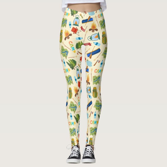 Camping Life Leggings (Framsida)