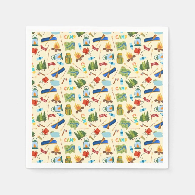 Camping Life Pappersservett (Framsidan)