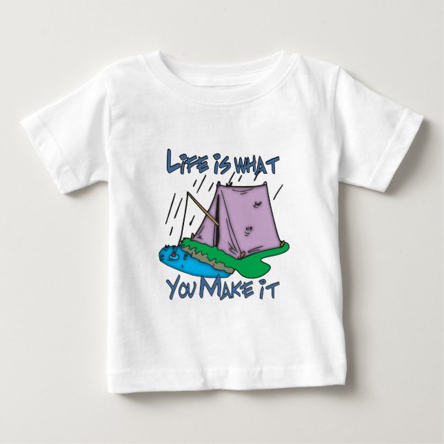 Camping Life T-shirt (Framsida)