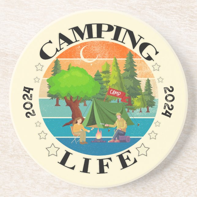 Camping Life Underlägg (Framsidan)