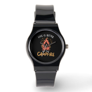 Camping - Livet är bättre i Campfire Armbandsur