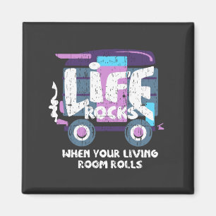 Camping - Livet är fantastiskt Magnet