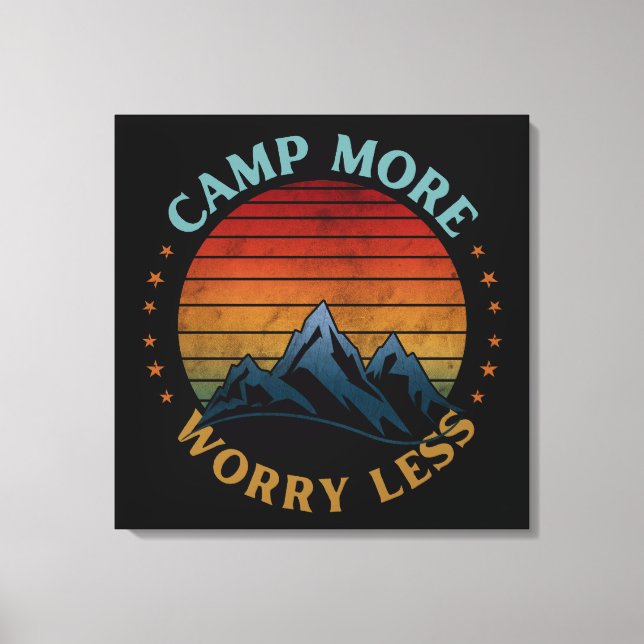 CAMPING LJUDER MINDRE ORO  CANVASTRYCK (Framsida)