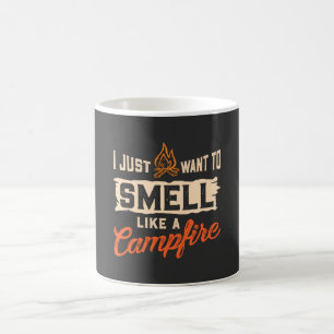 Camping - Lukta Som En Lägervalv Kaffemugg