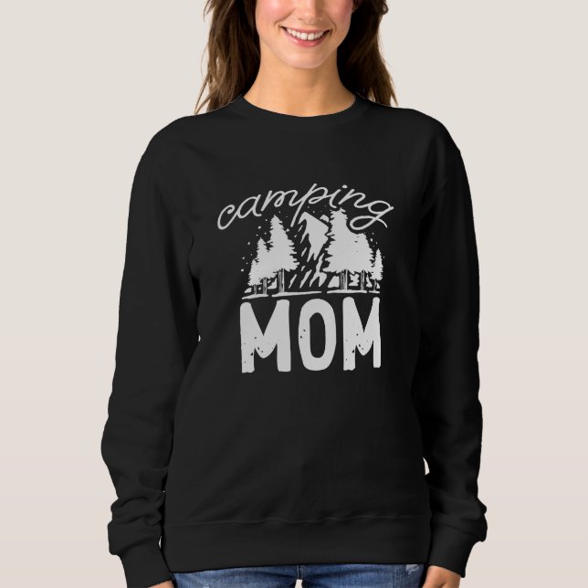 Camping Mamma T Shirt (Framsida)