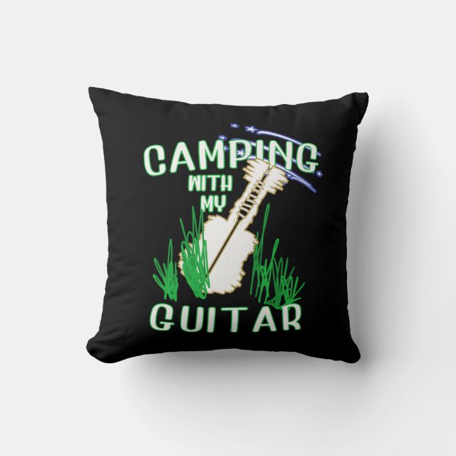 camping mit der Gitarre  Kudde (Framsida)
