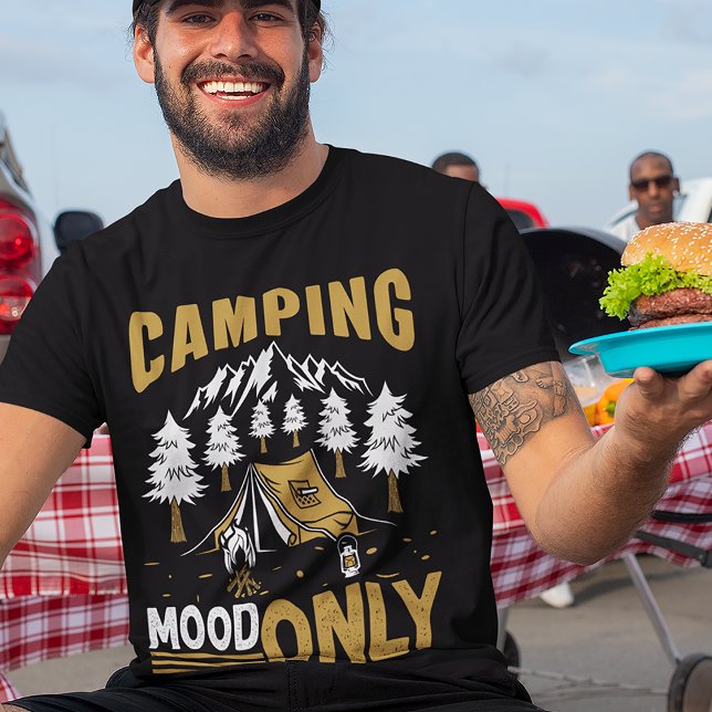 Camping Mood Outdoor Life T Shirt (Skapare uppladdad)