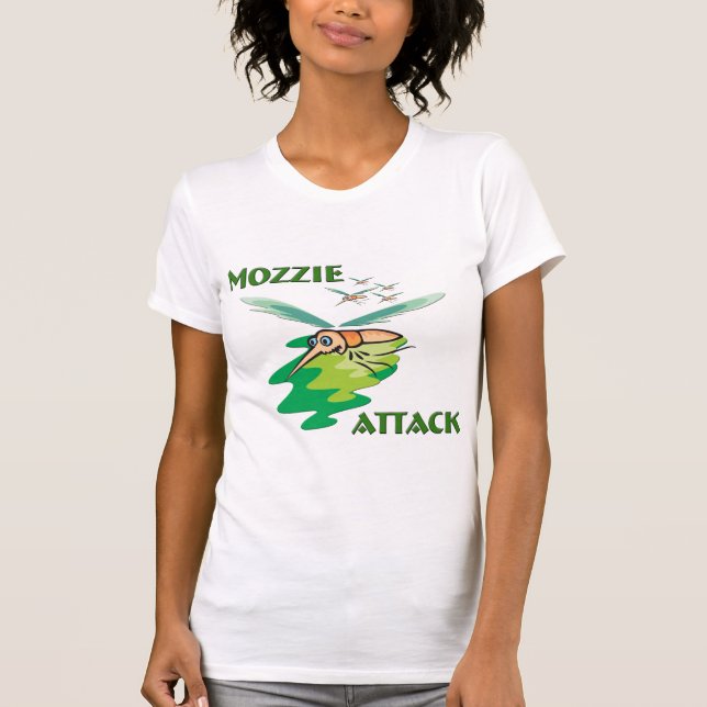 Camping Mozzie T-shirt (Framsida)