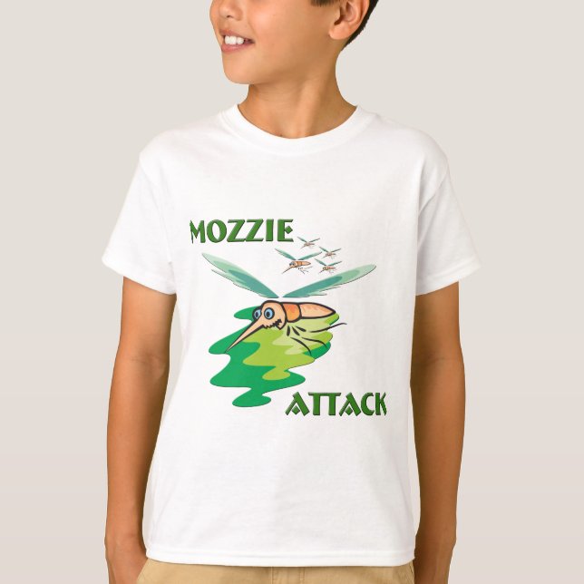 Camping Mozzie T-shirt (Framsida)