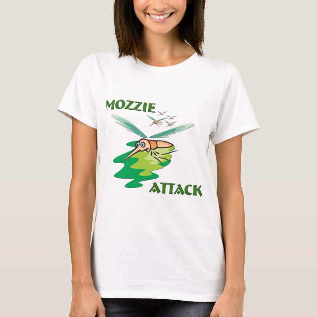 Camping Mozzie Tee Shirt (Framsida)