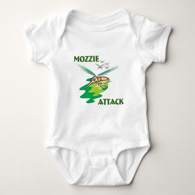 Camping Mozzie Tee Shirt (Framsida)