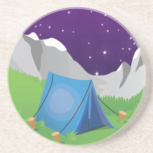Camping Nattid Underlägg Sandsten (Framsidan)