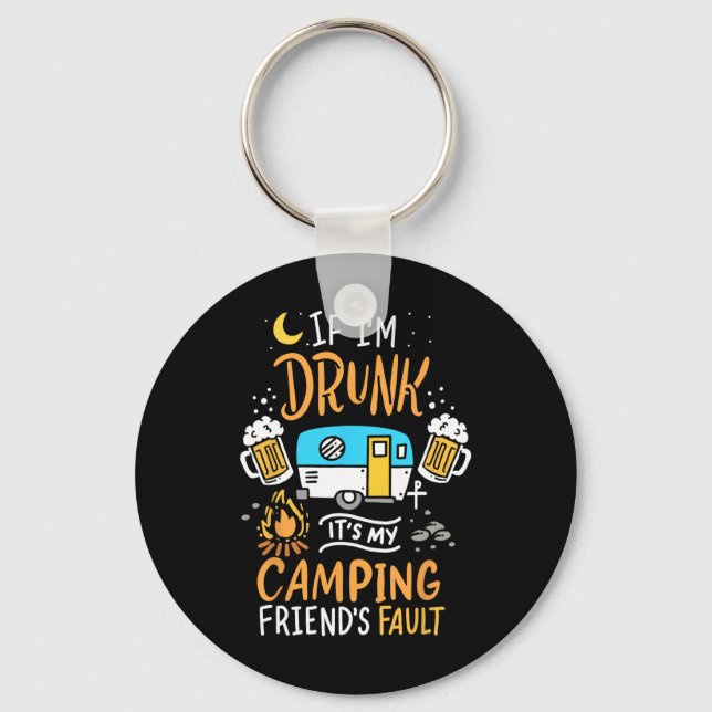 Camping  nyckelring (Framsida)