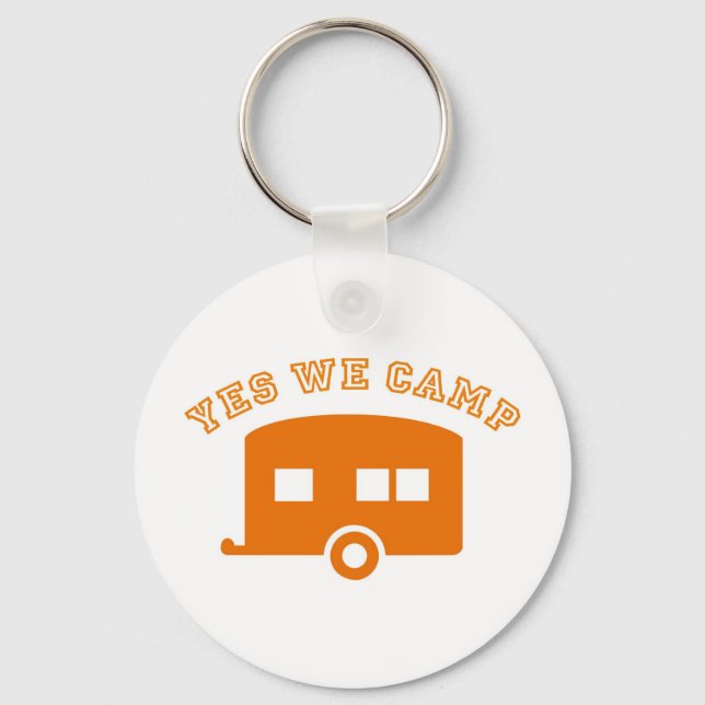 Camping Nyckelring (Framsida)