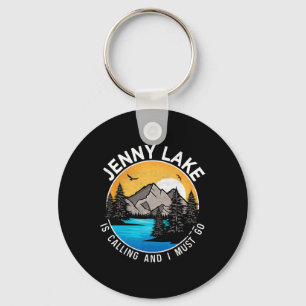 Camping of Fishing Boating - Lakeview Jenny Sjö Nyckelring