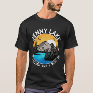 Camping of Fishing Boating - Lakeview Jenny Sjö T Shirt